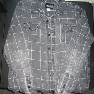 Gray Plaid Flannel